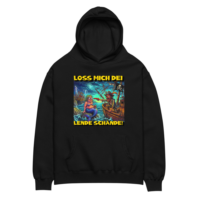 "LOSS MICH DEI LENDE SCHÄNDE" PREMIUM OVERSIZE HOODIE | UNISEX |