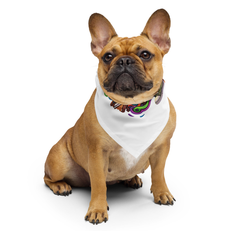 "ERSTMO ONER BAUE!" HALSTUCH BANDANA MENSCH & HUND