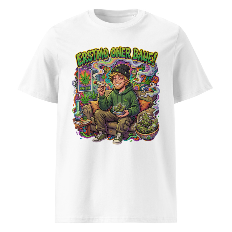 "ERSTMO ONER BAUE!" PREMIUM ORGANIC COTTON T-SHIRT | UNISEX 