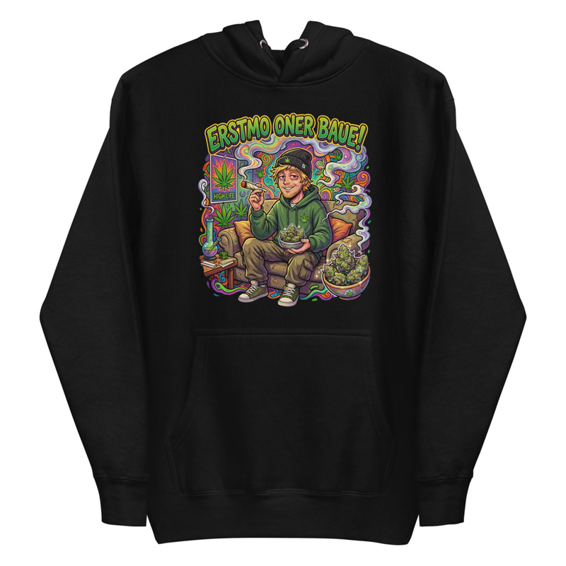 "ERSTMO ONER BAUE!" PREMIUM COTTON HOODIE | UNISEX
