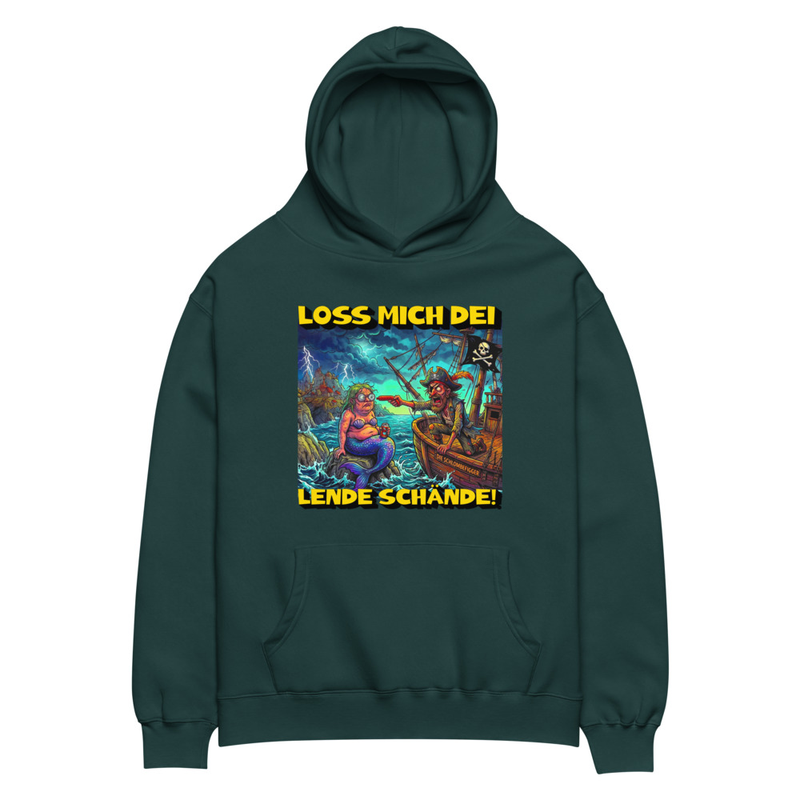 "LOSS MICH DEI LENDE SCHÄNDE" PREMIUM OVERSIZE HOODIE | UNISEX |