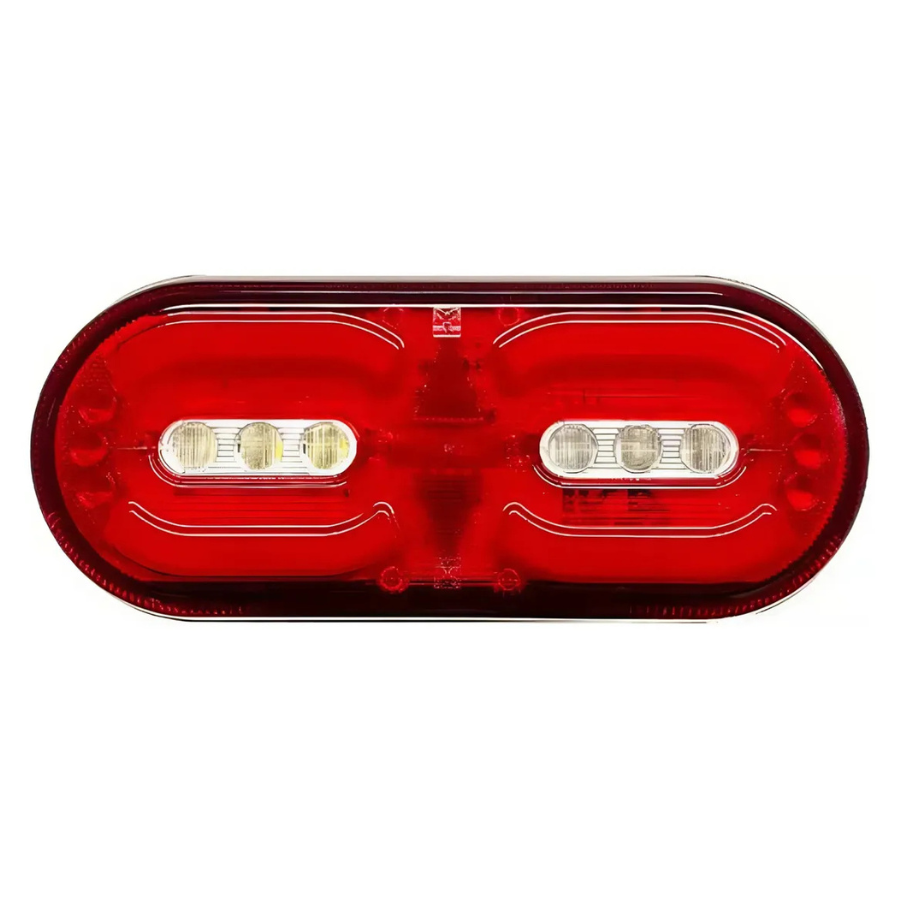 Lanterna Traseira Oval LED