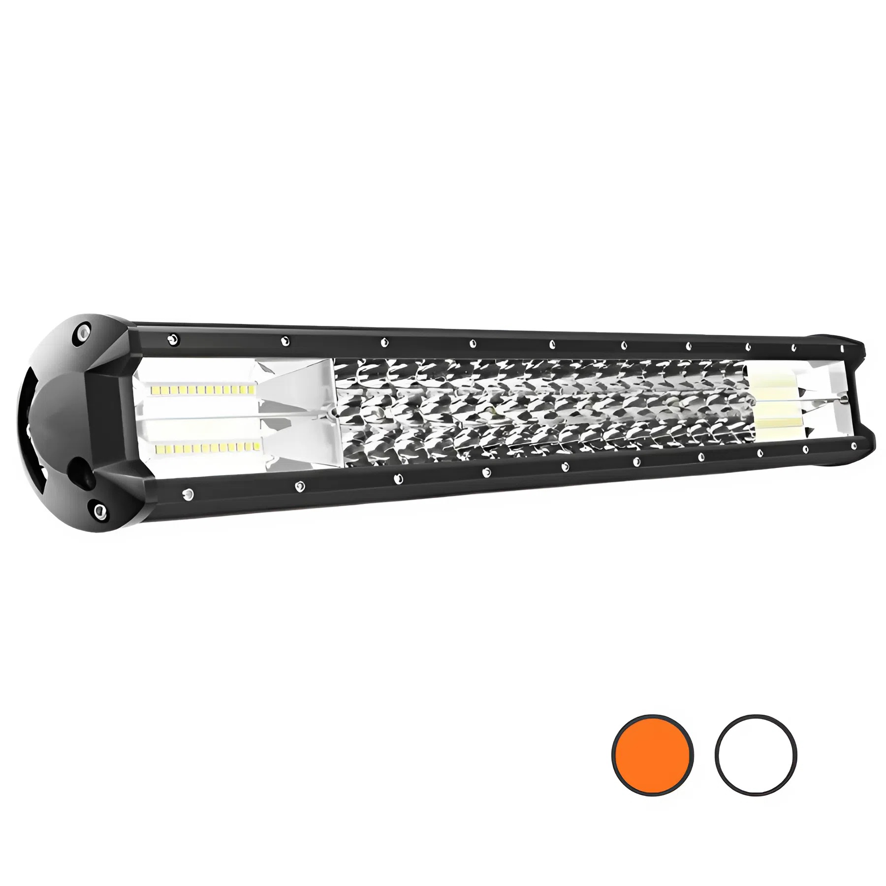 Barra Led 60cm 324W 12V 24V Dual Collor