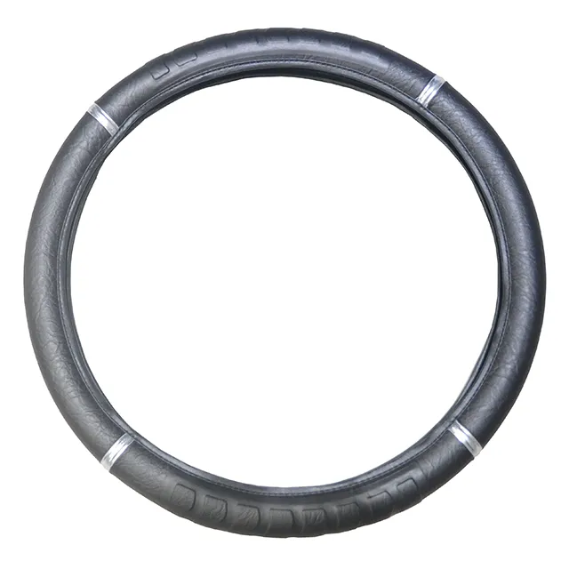 Capa para Volante Antideslizante Cinza 