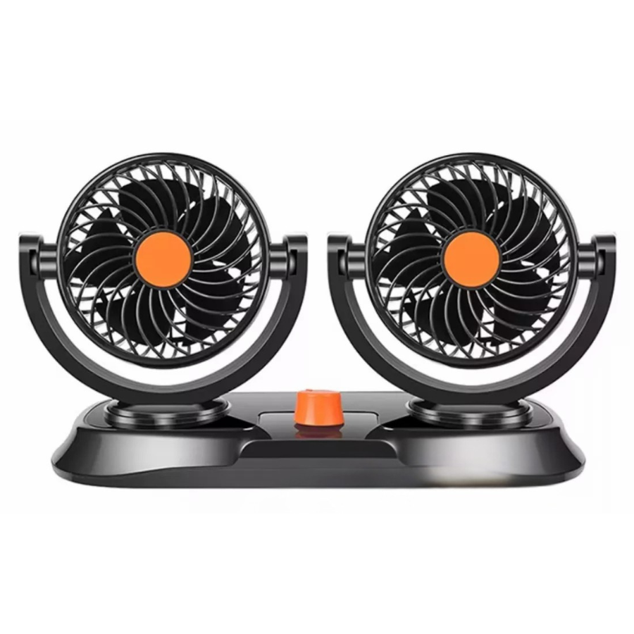 Ventilador Turbo Duplo 360 Para Caminhão 24v