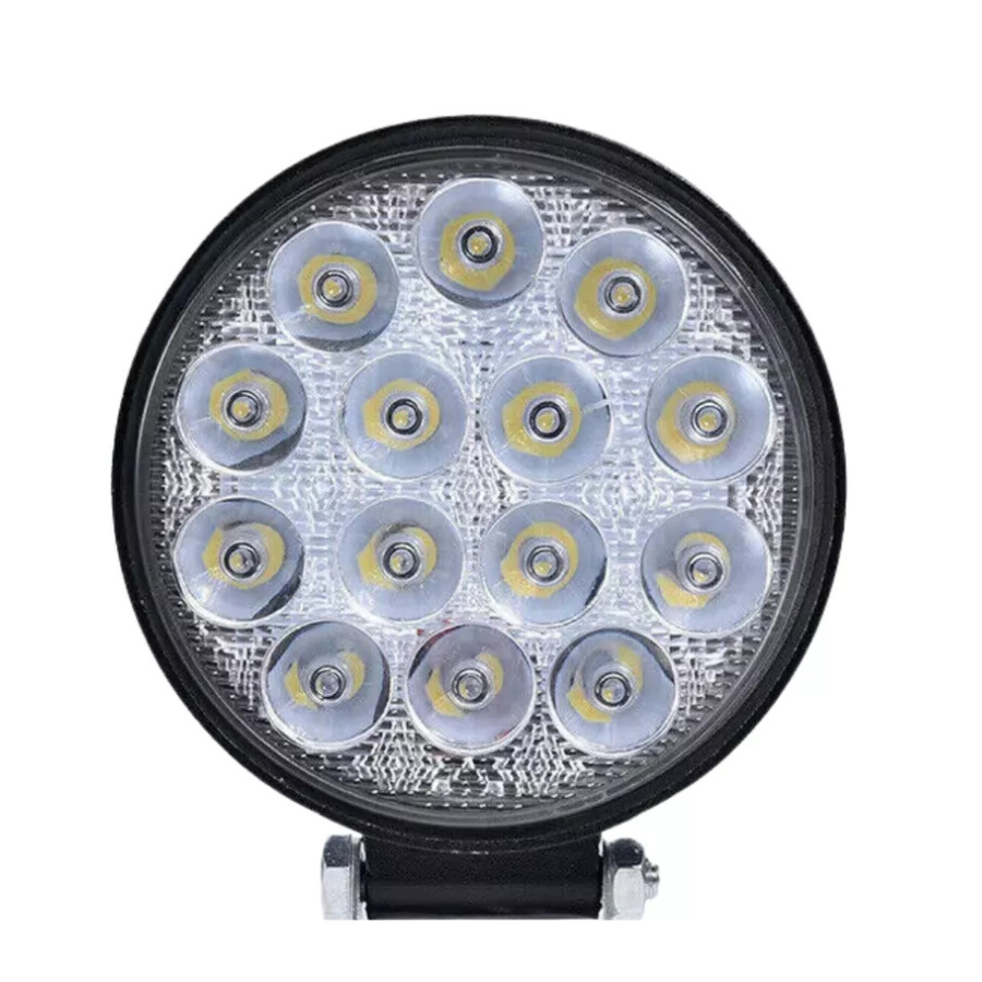 Farol LED Redondo 42W 12V / 24V