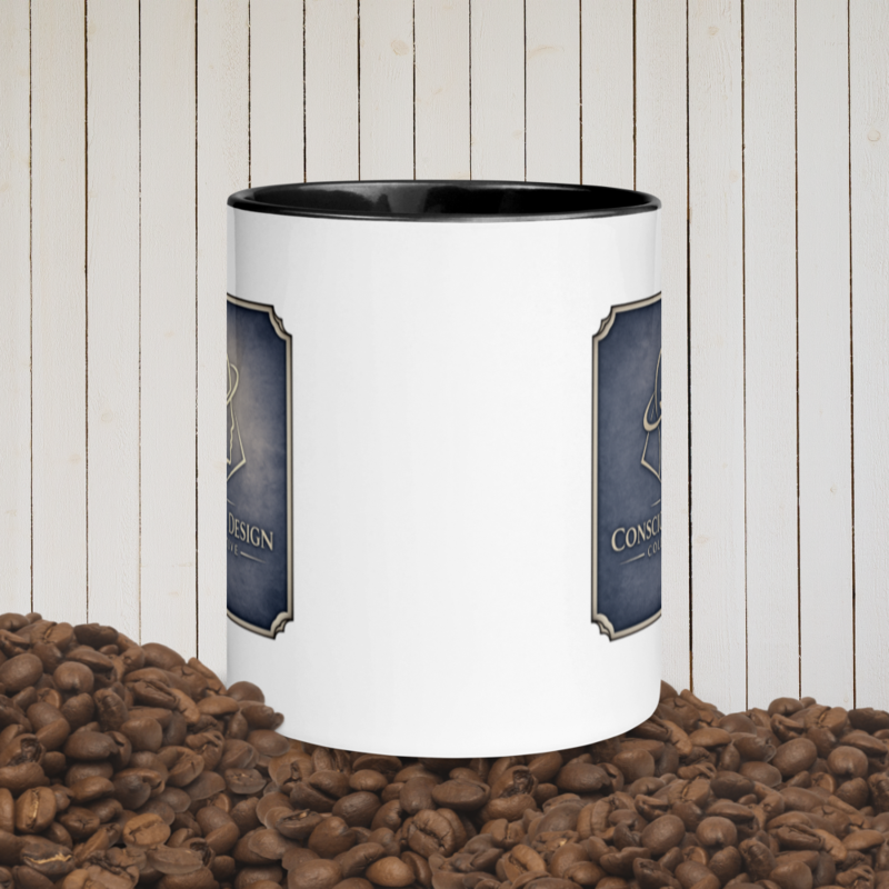 The Conscious Design Collective Mug - Black/White