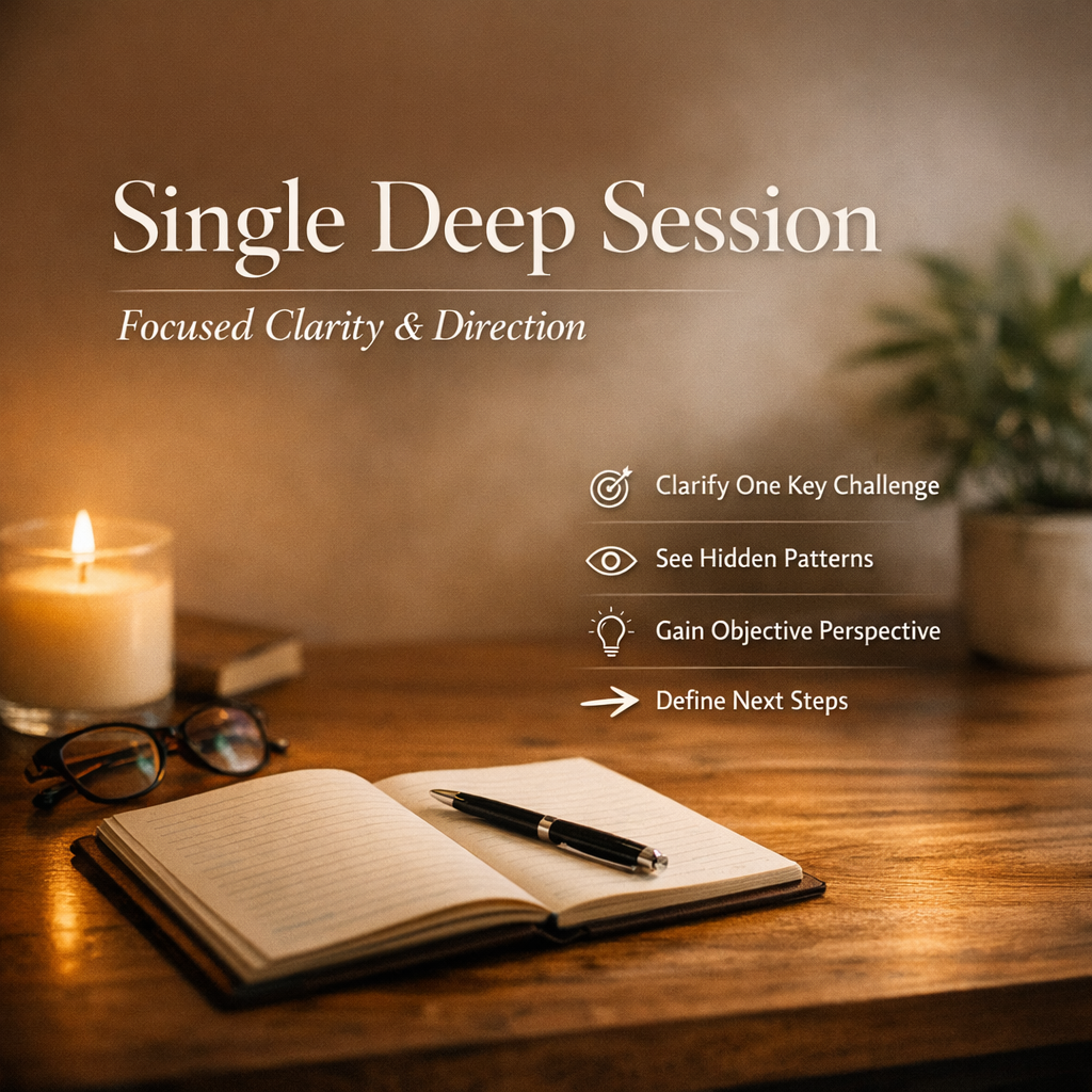 Single Deep Session — Focused Clarity & Direction