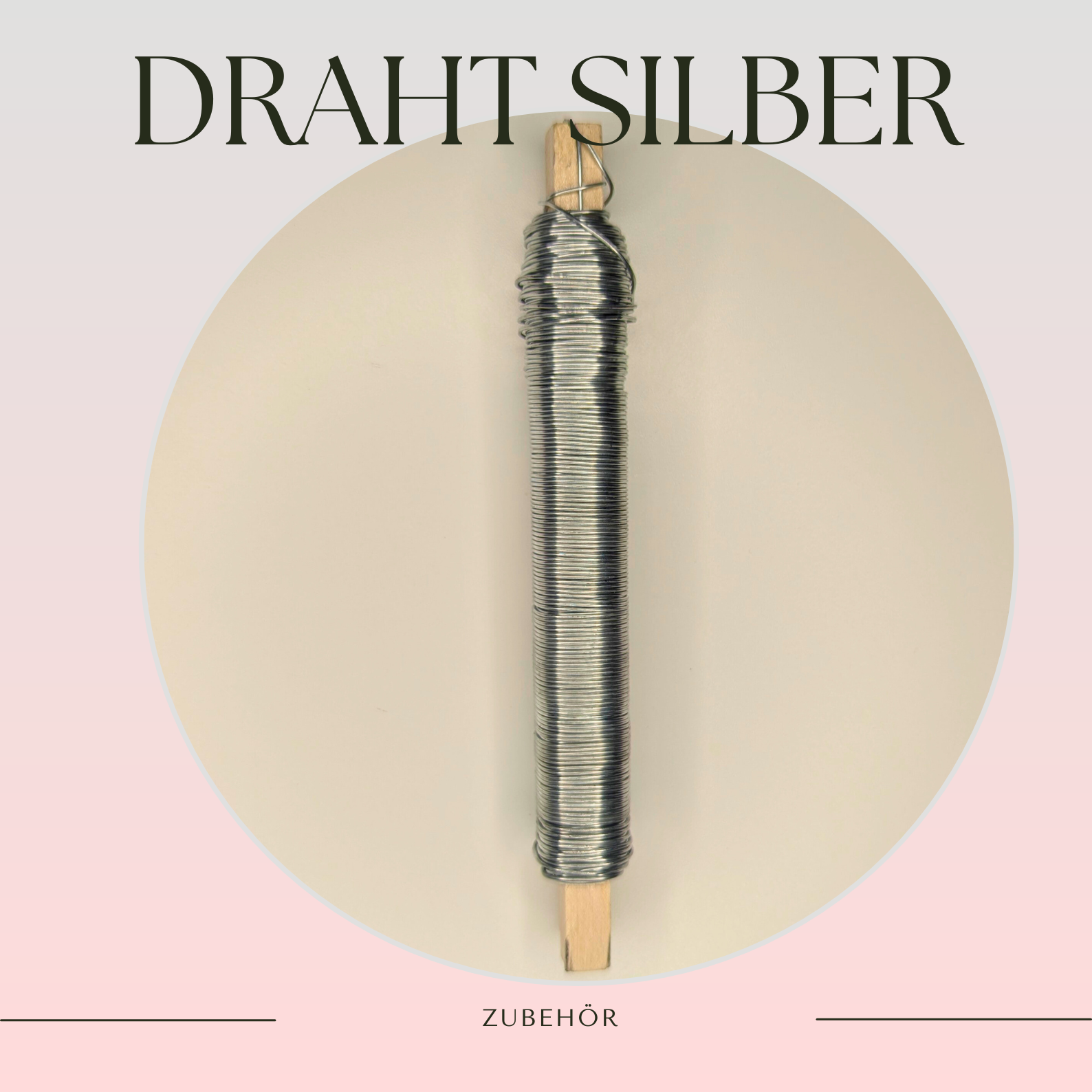 Draht silber