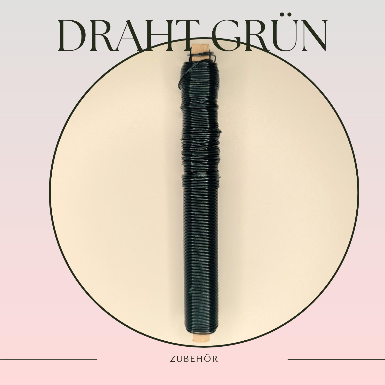 Draht grün