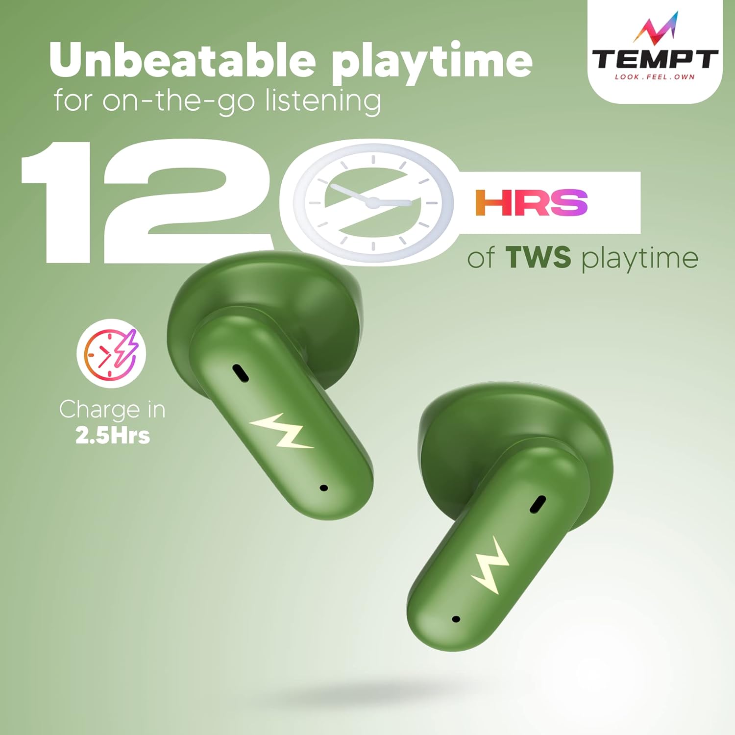 Tempt Juggler Portable Speaker Green