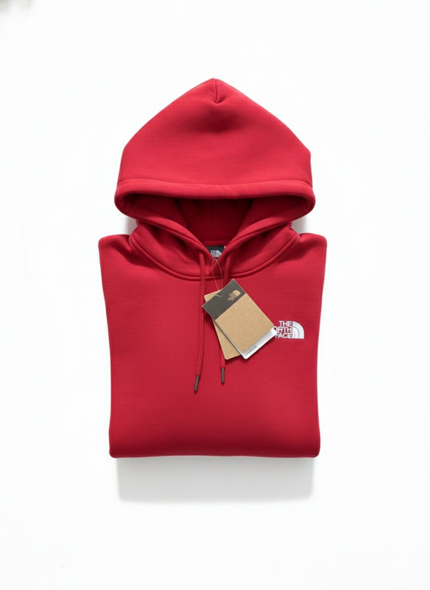 Sudadera TNF Rojo · Logo Frontal y Posterior