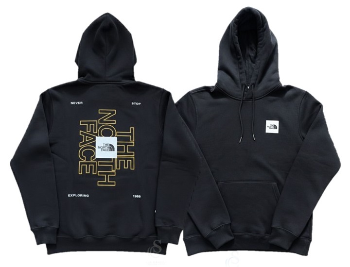 Sudadera TNF · Azul Marino · Logo Rojo/Blanco