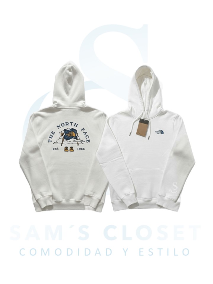 Sudadera TNF · Blanca · Edición Aventura