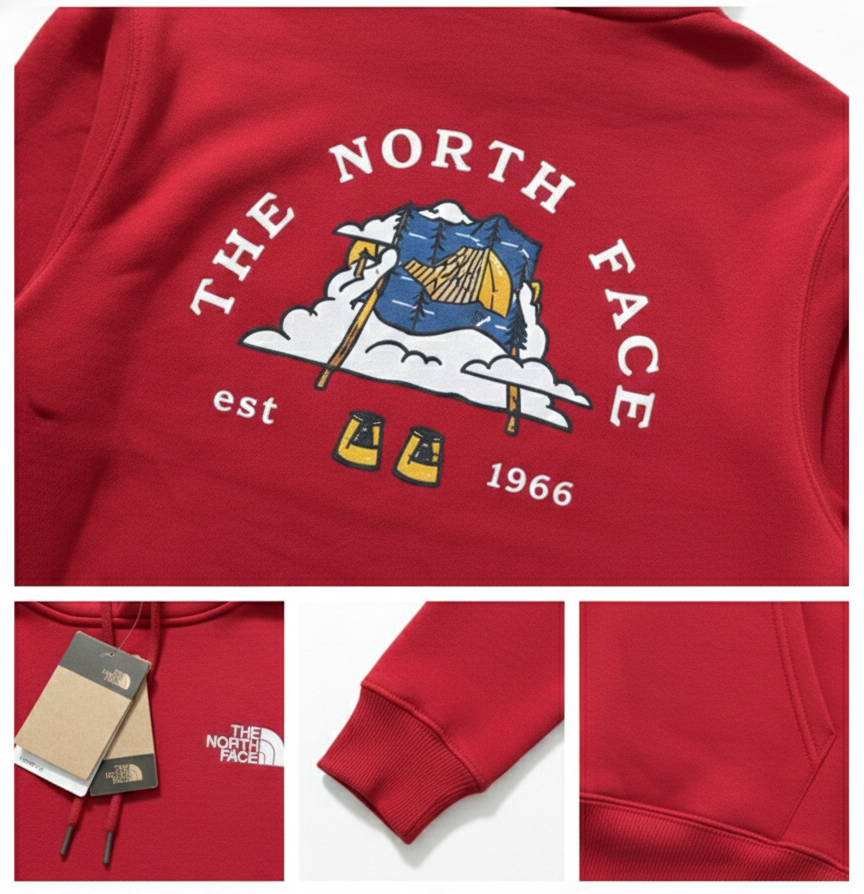 Sudadera TNF · Blanca · Edición Aventura