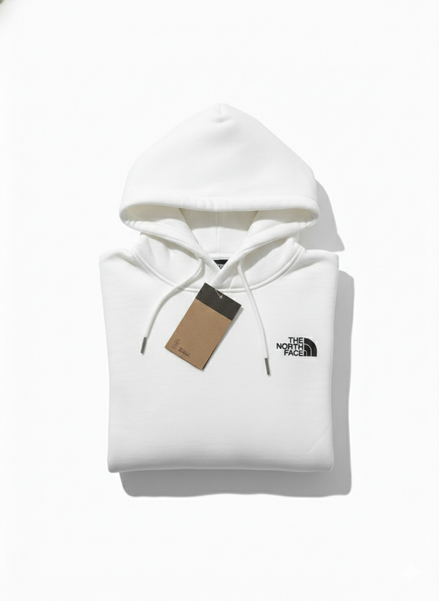 Sudadera TNF Blanco · Logo Frontal y Posterior