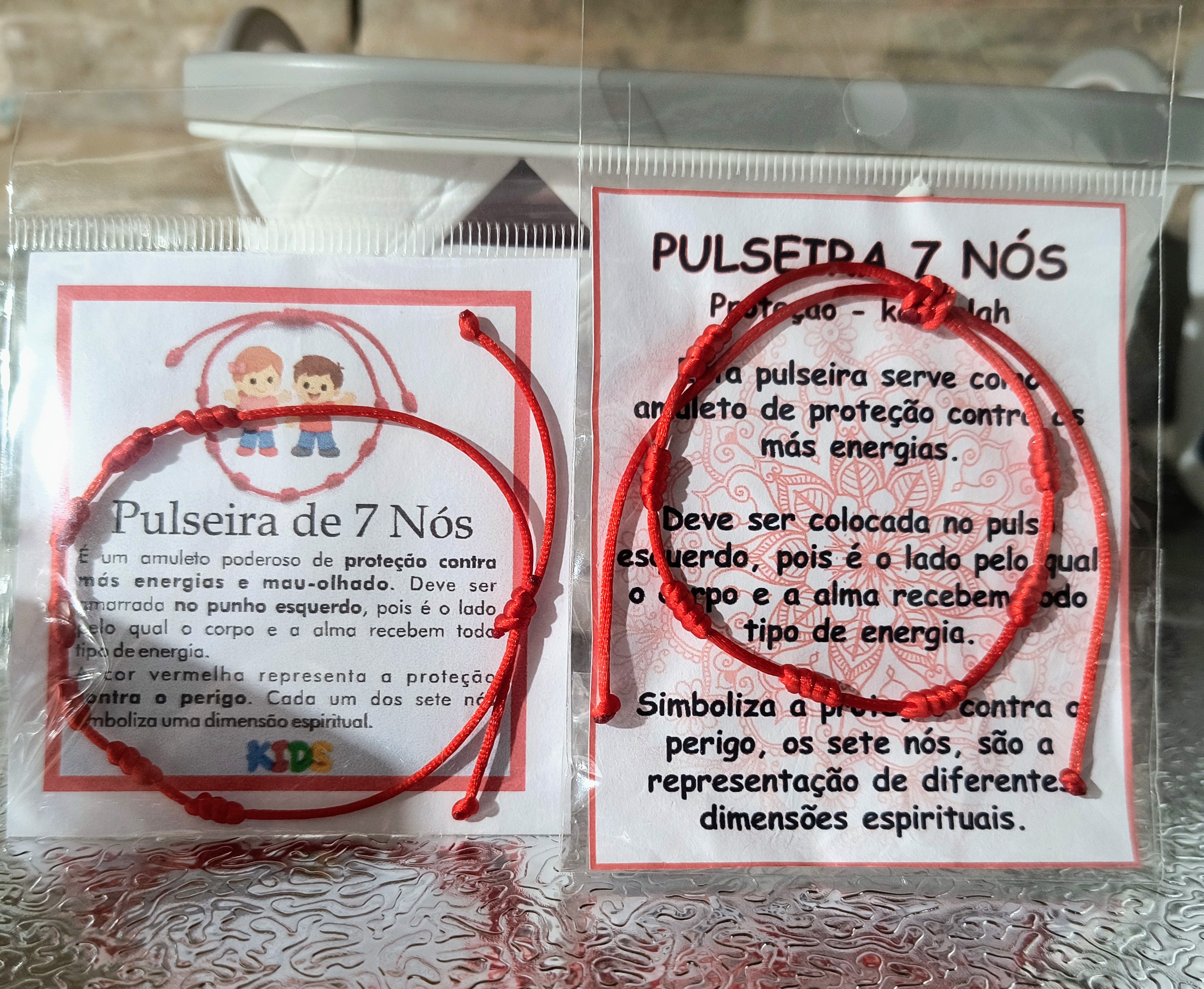 Pulseira de 7 Nós