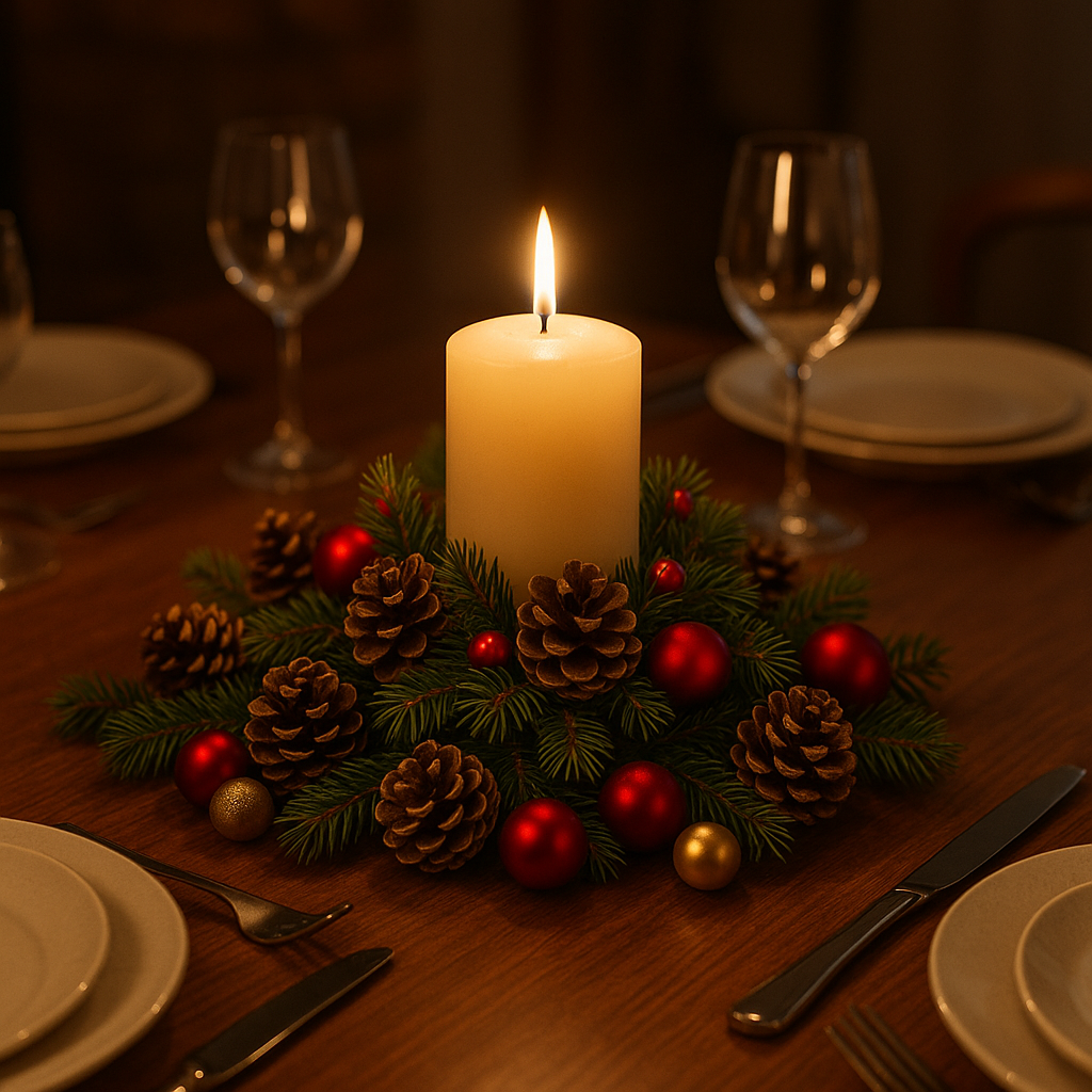 Velas com enfeites para Decorativas e especiais