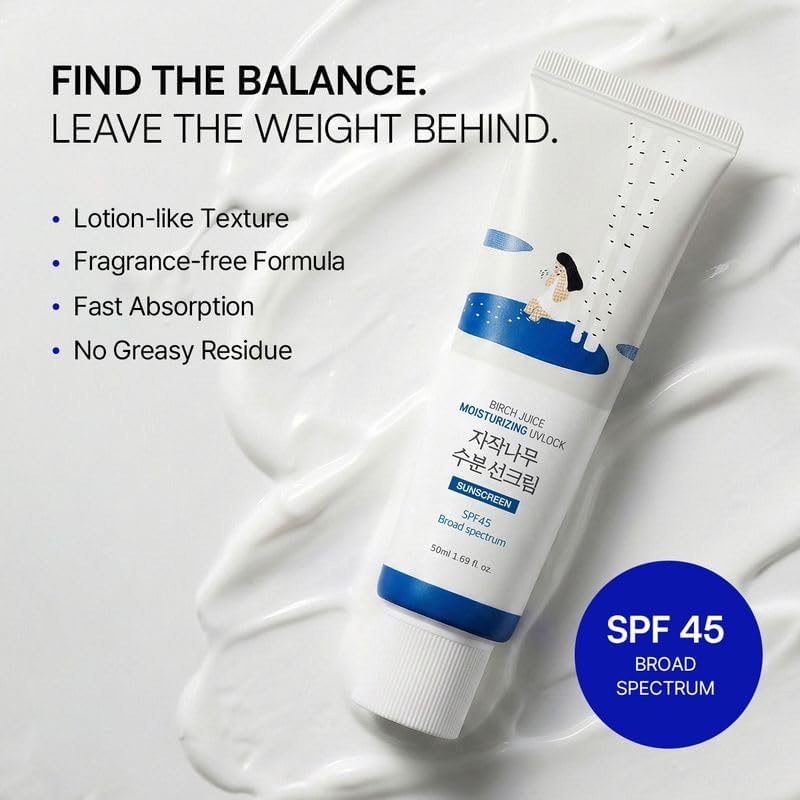 ROUND LAB Birch Juice Moisturizing UV LOCK SPF 45