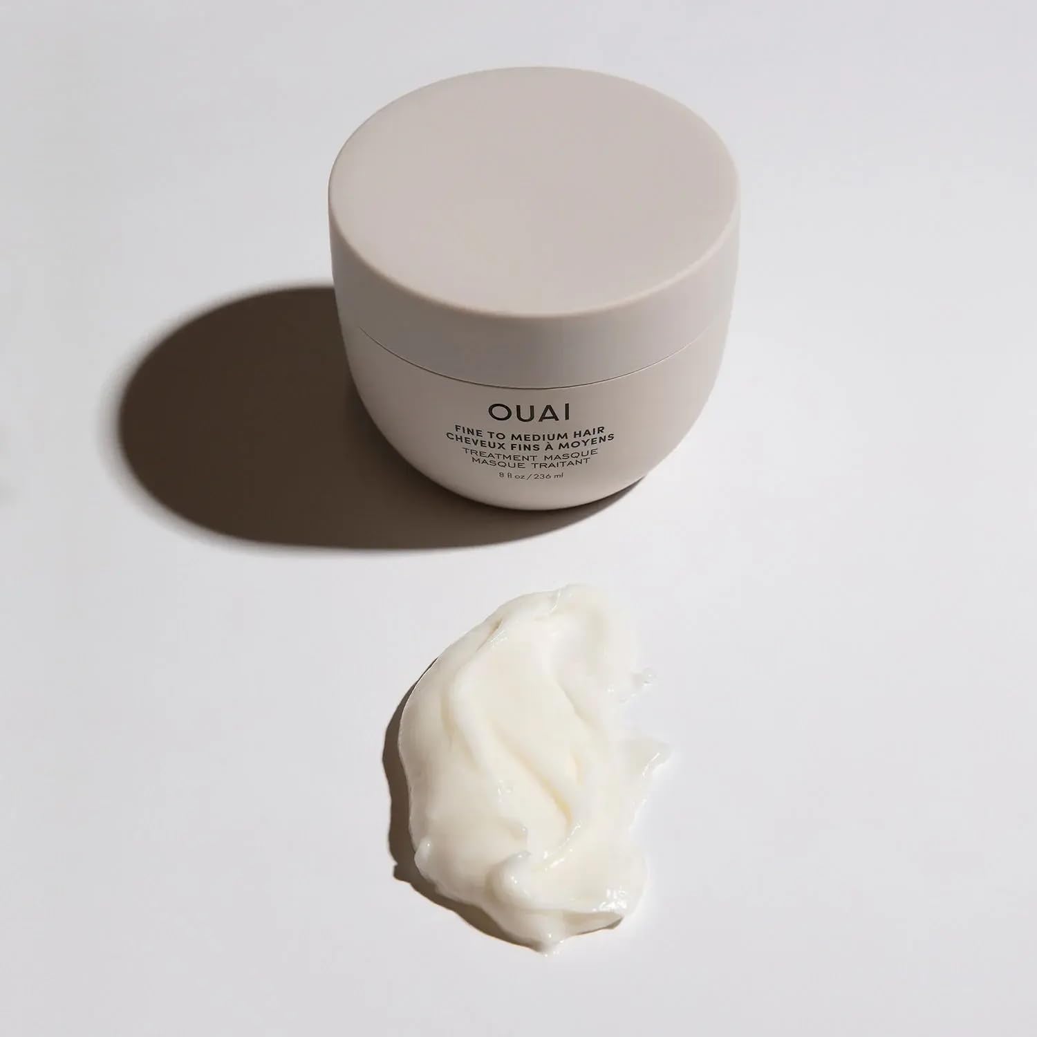 OUAI Fine to Medium Hair Treatment Mask - Lightweight Deep Conditioning Hair Mask