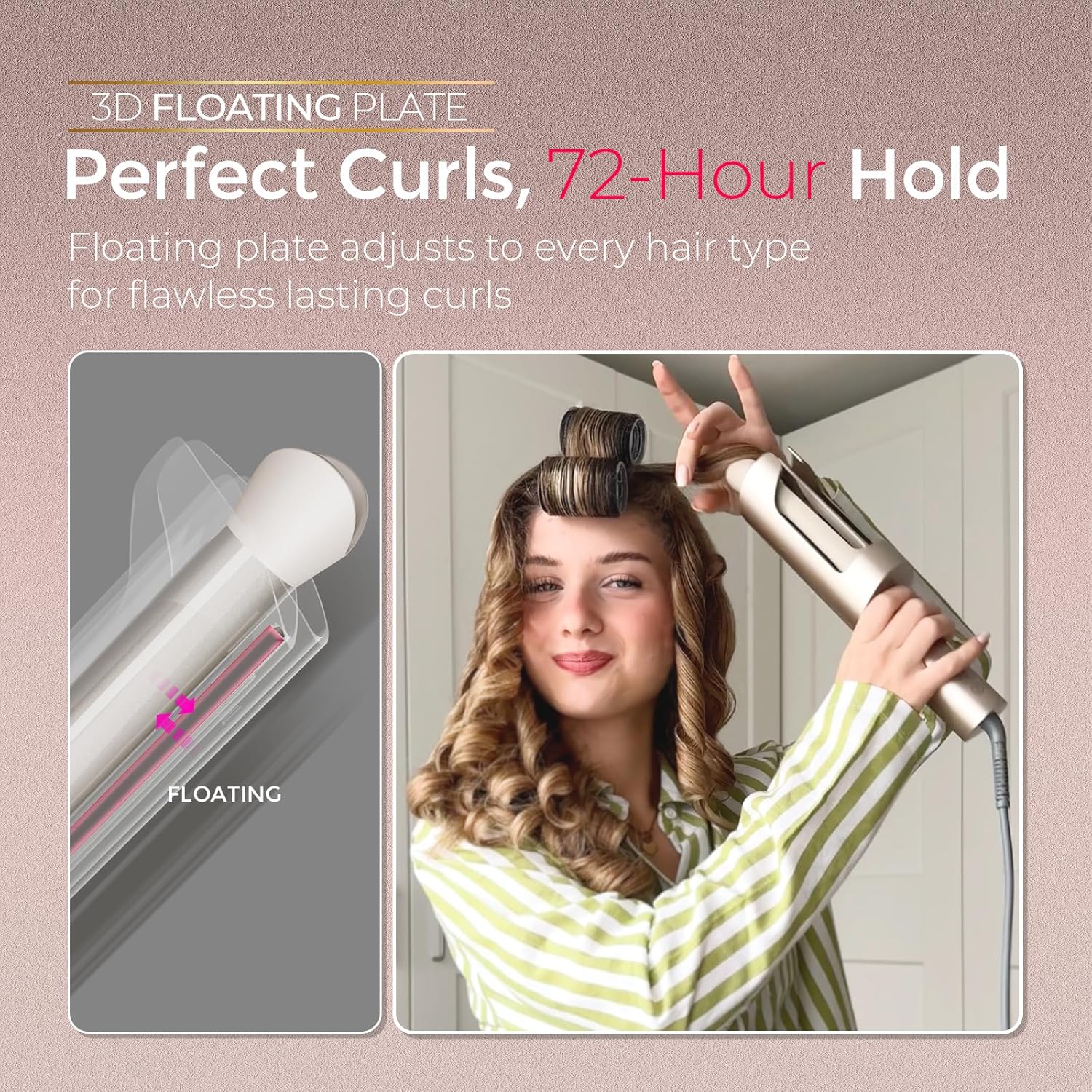 TYMO CurlPro Plus Automatic Rotating Curling Iron