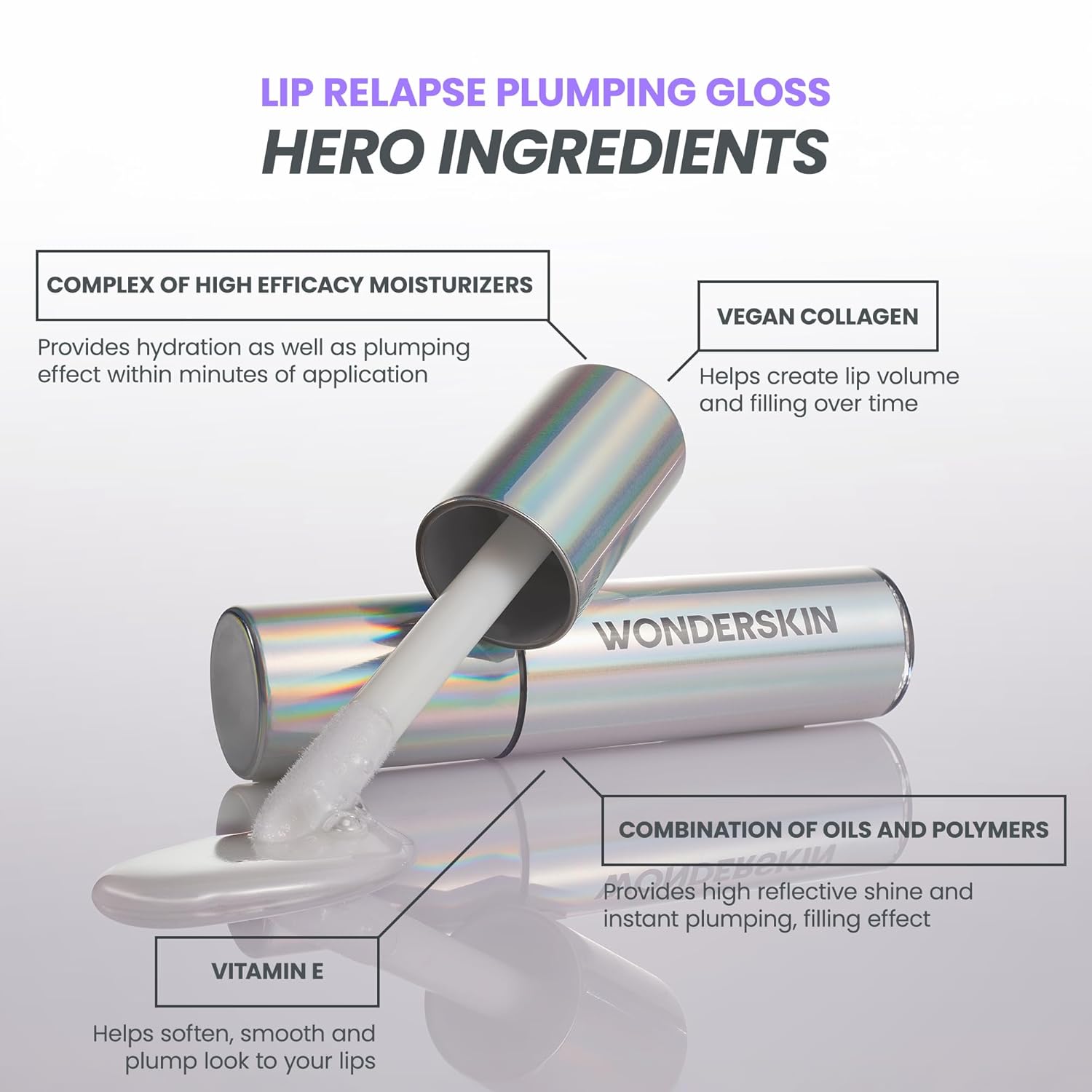 Wonderskin Lip Plumper Gloss