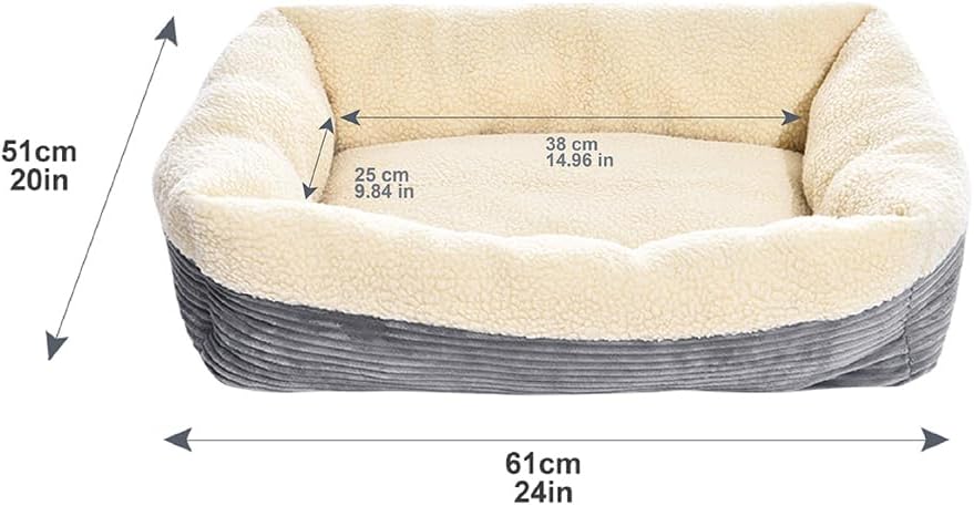 Anti-Slip Self-Warming Pet Bed For Cat or Dog
