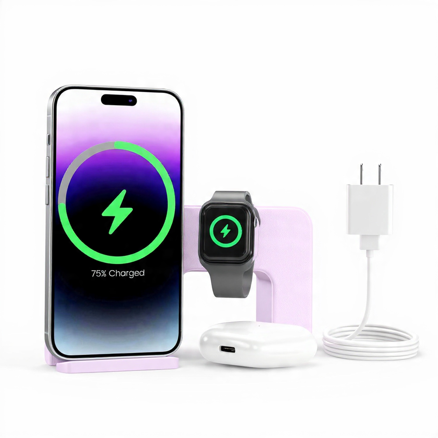 3-in-1 Wireless Charging Station