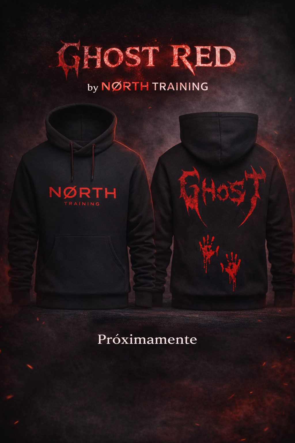 Sudadera Ghost Red