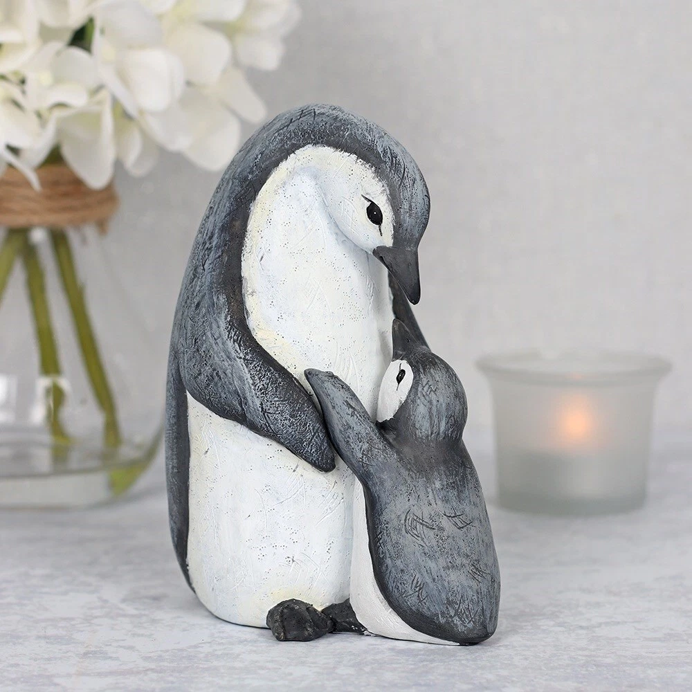 Penguin Family Figurine