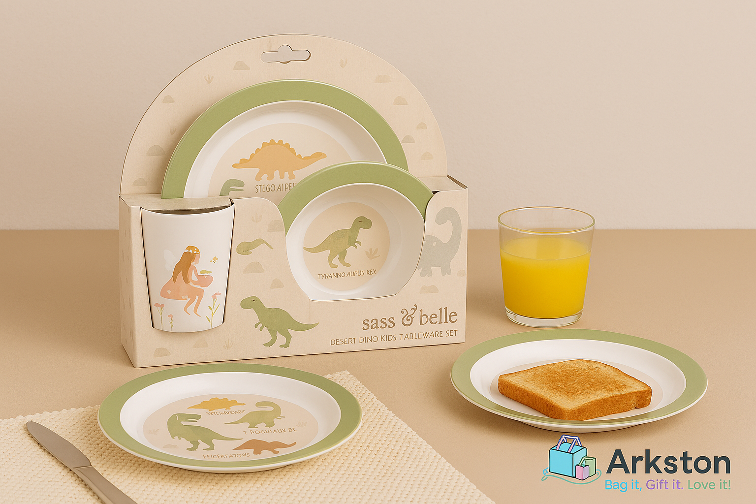 The Dino-Bite Dining set