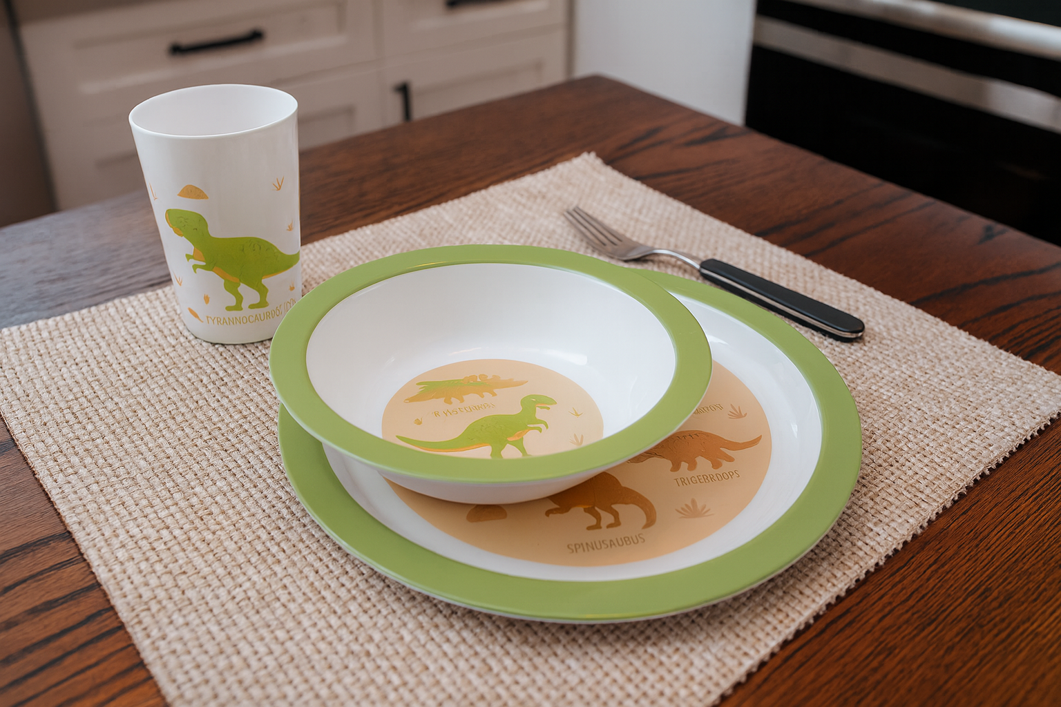 The Dino-Bite Dining set