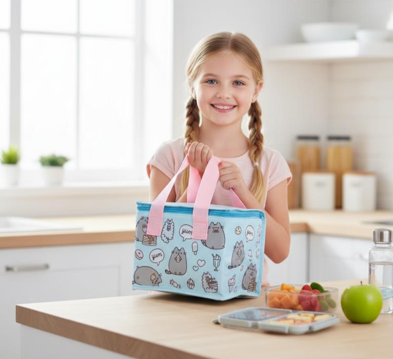  🐱 Pushdeen Insulated Lunch Bag