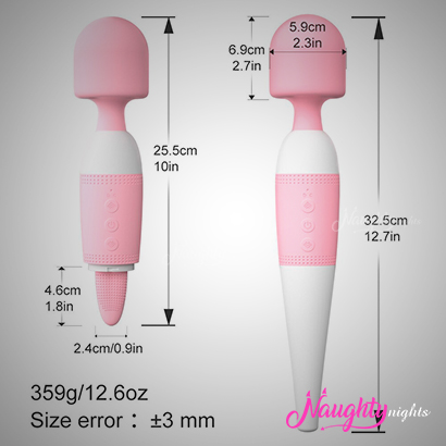 Super Lover 2-In-1 Licker + Wand