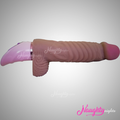 Joker Vibrating Heating Thrusting Super Soft Dildo