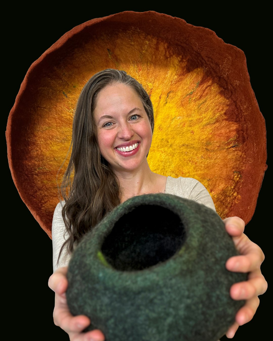 Mindful Making: Creating Wet-Felted Vessels. -----------  Mar 14, 2026, 1:00 PM – 4:00 PM