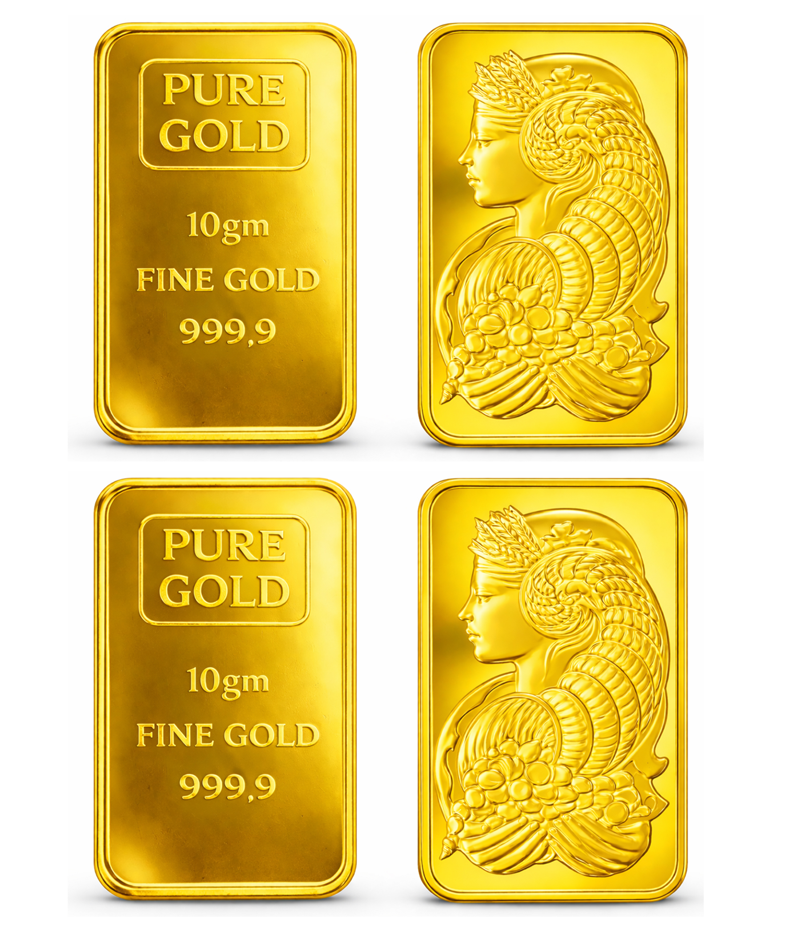 JKP Jewellers 24K Pure Gold Bar 10+10 Gram (999.9 Purity) | Certified Fine Gold Investment Bar | Tamper-Proof Secure Packaging | Ideal for Investment & Gifting