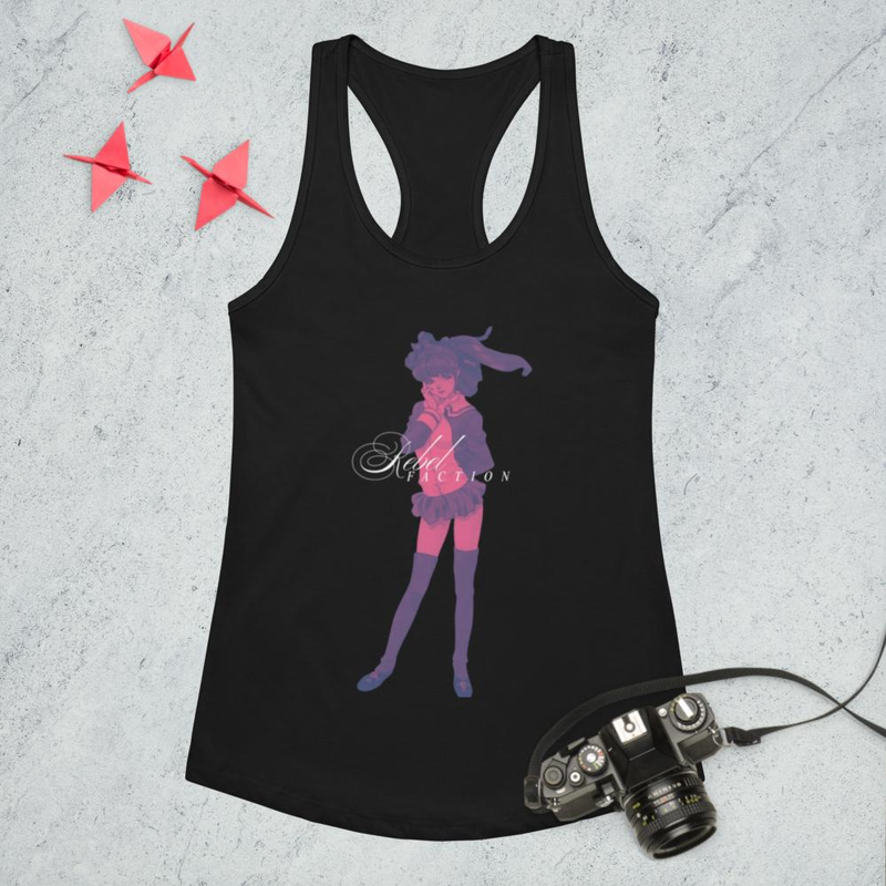 Women’s fitted racerback tank top