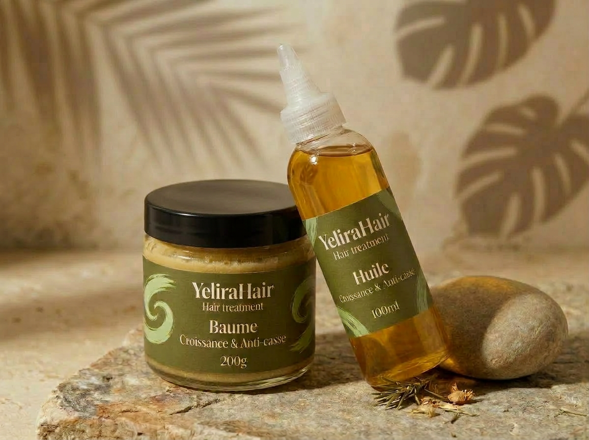 Pack Croissance & Anti-Casse Yelirahair – Baume et Huile