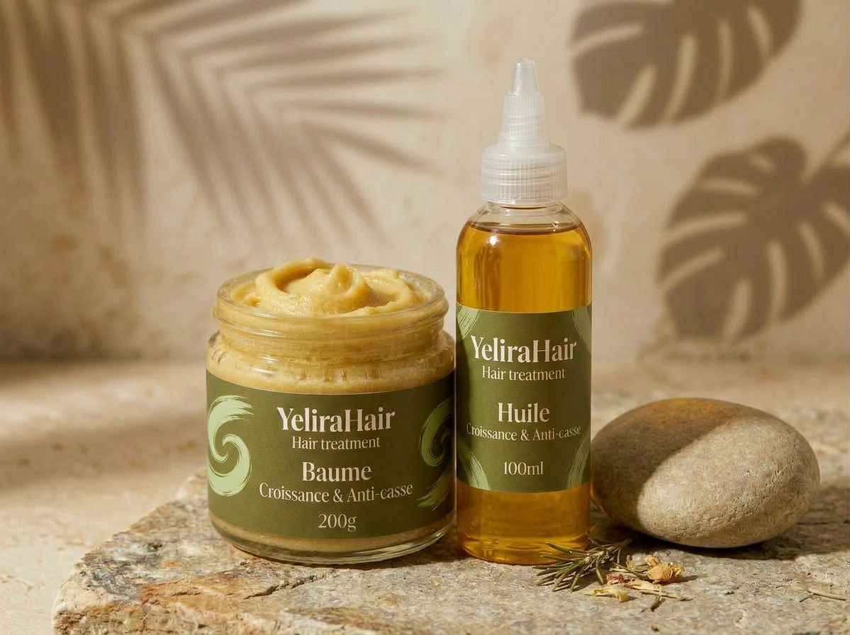 Pack Croissance & Anti-Casse Yelirahair – Baume et Huile