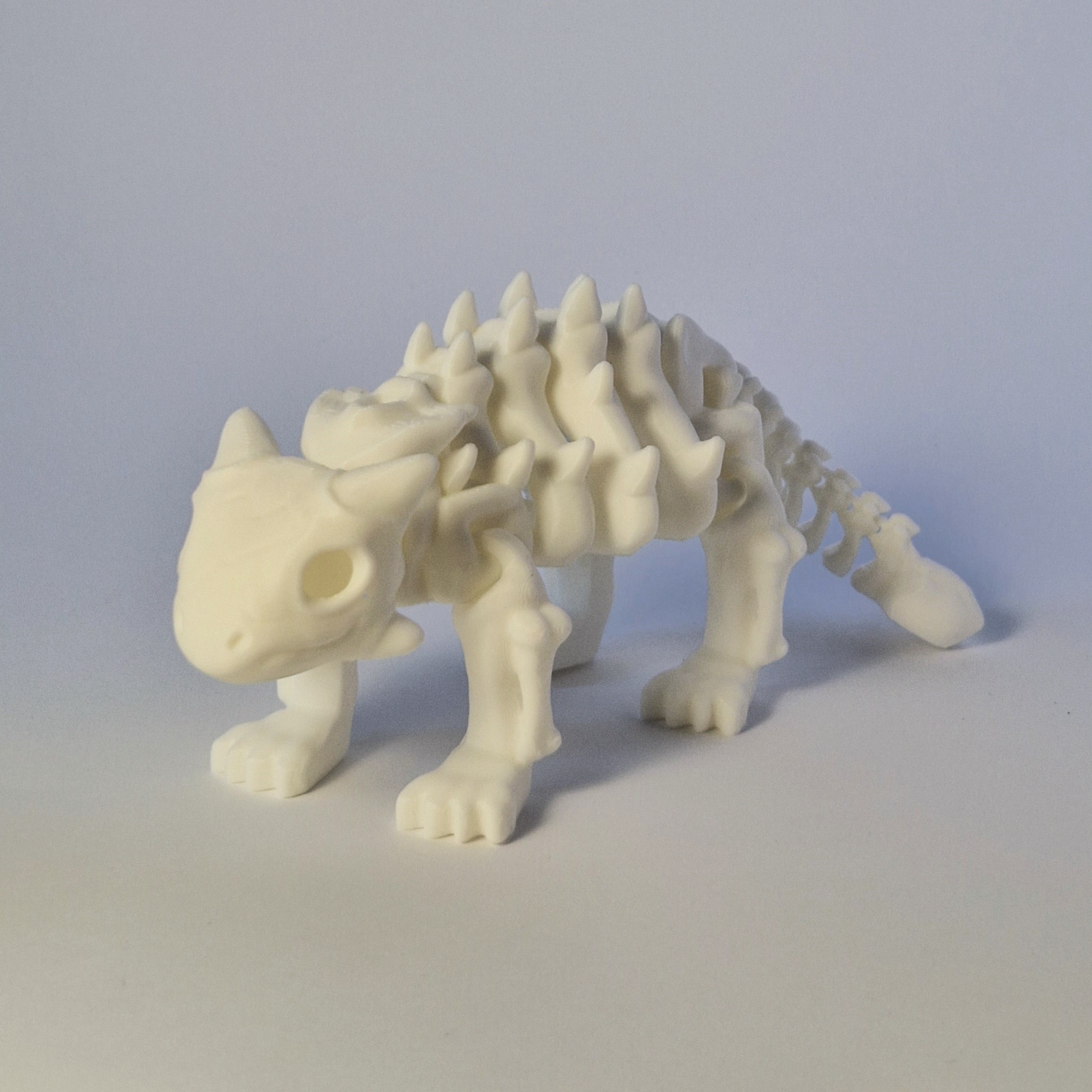 Drakono skeletas – 3D spausdintas kolekcinis modelis