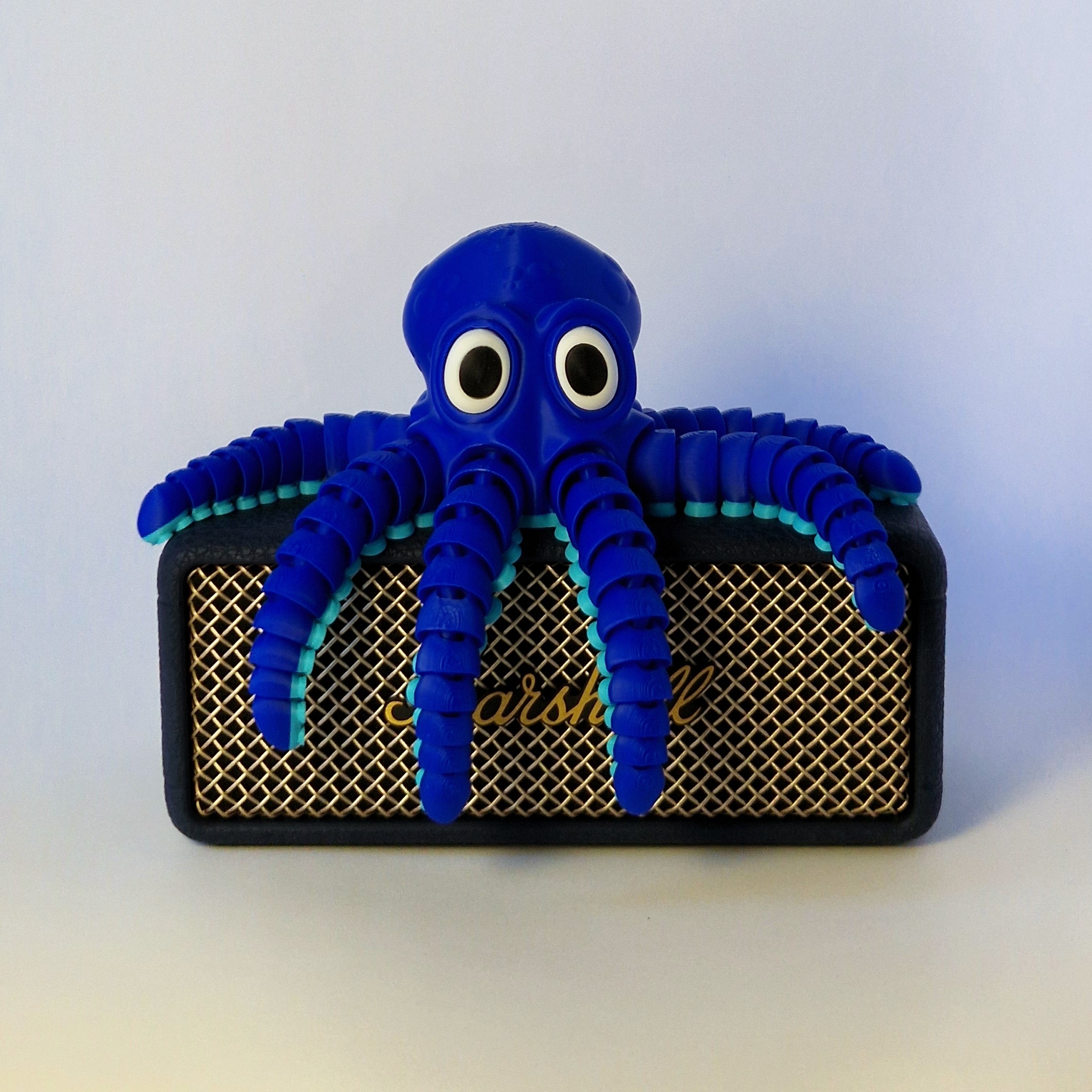 Lankstus 3D spausdintas aštunkojis – fidget žaislas ir dekoracija