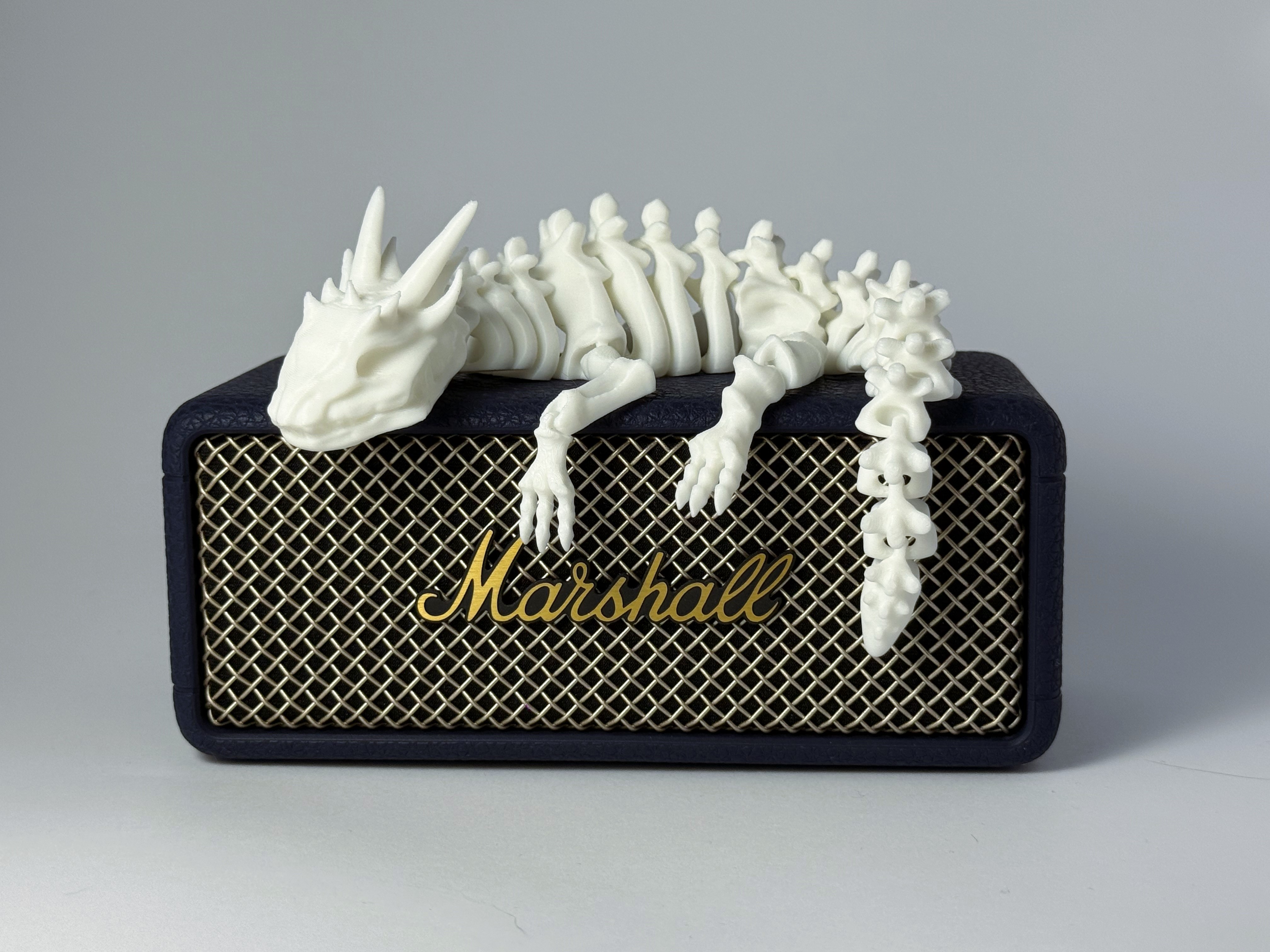 Drakono skeletas – 3D lankstus kolekcinis modelis