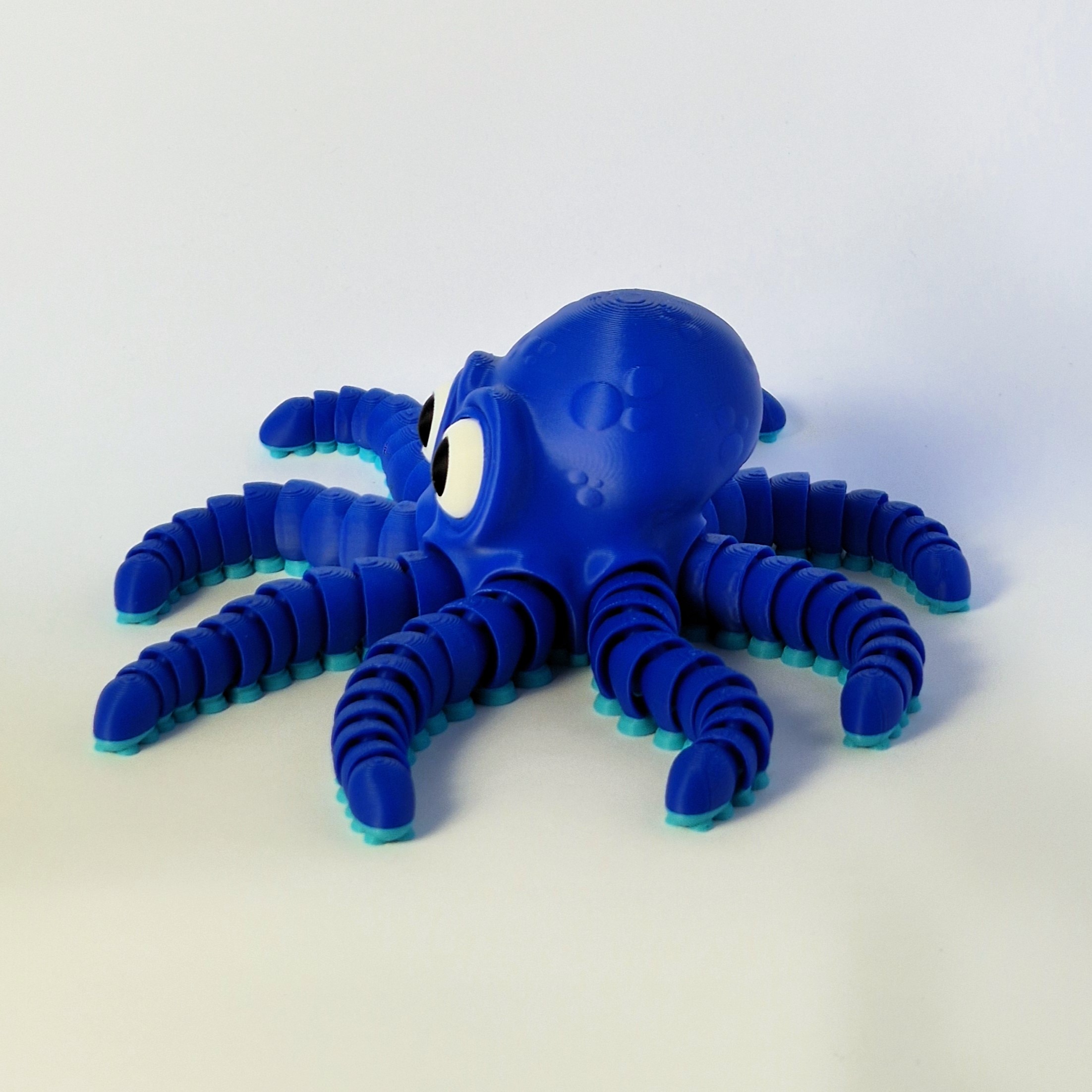 Lankstus 3D spausdintas aštunkojis – fidget žaislas ir dekoracija
