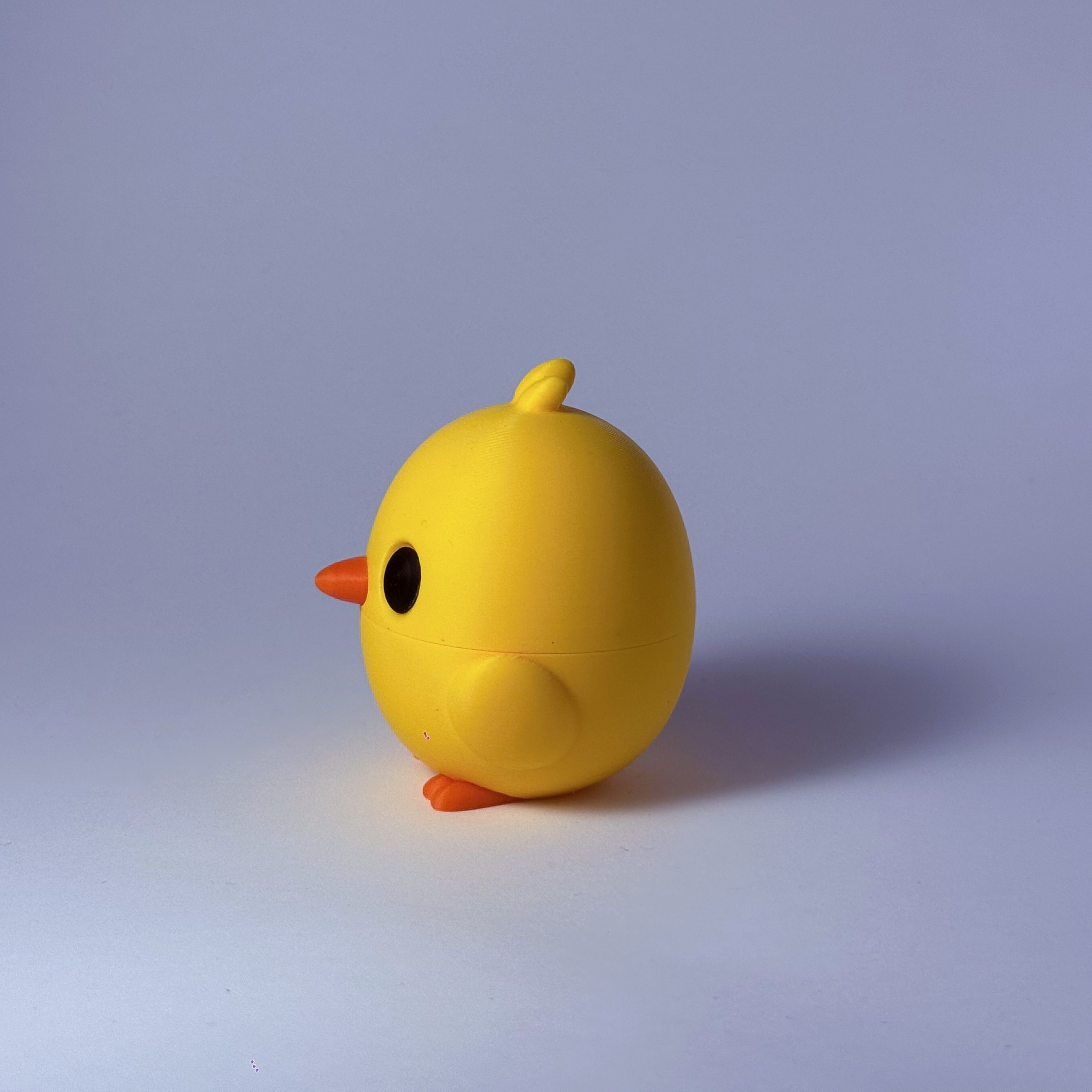 Velykinis viščiukas – 3D spausdinta dėžutė siurprizui (Kinder kiaušiniui)