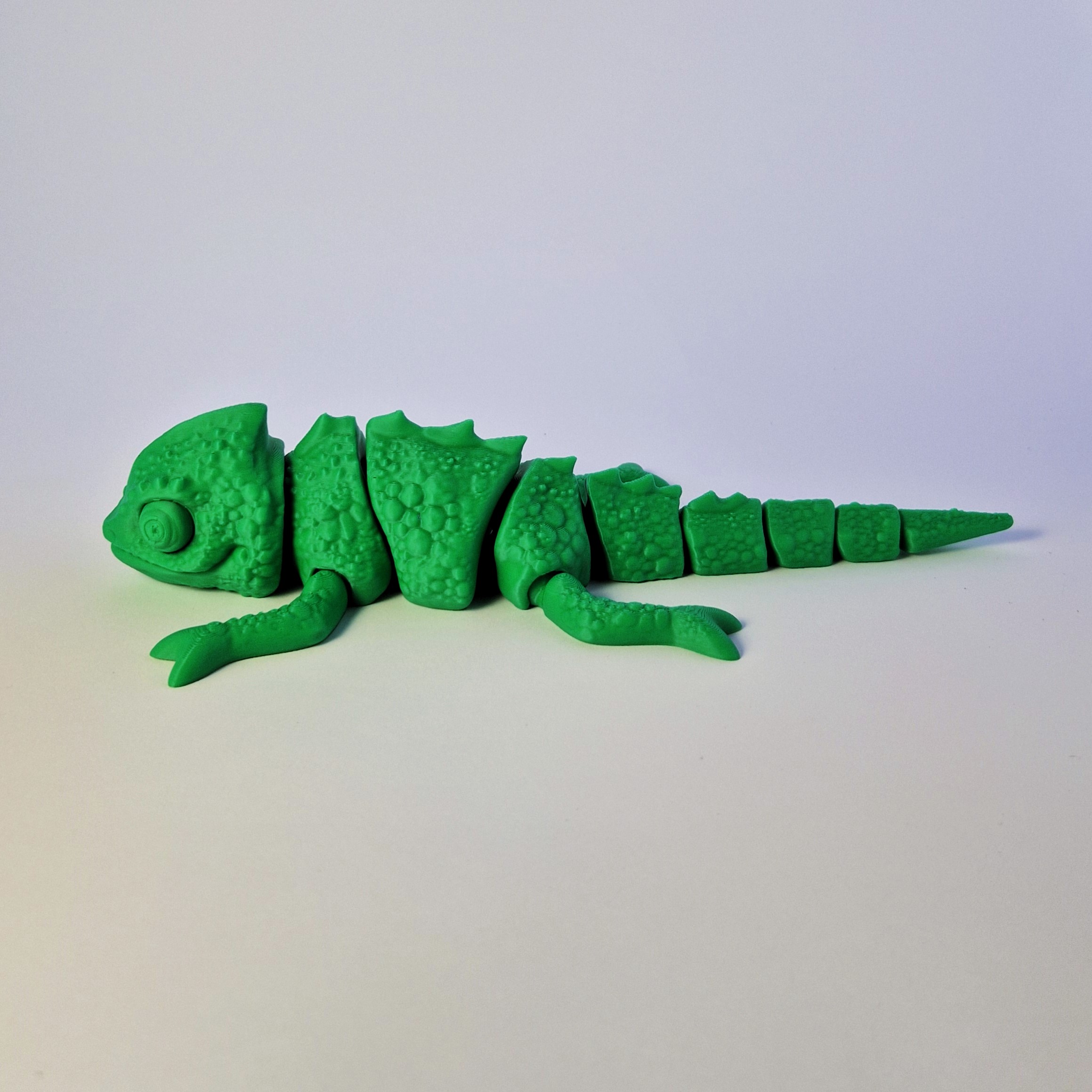 Lankstus driežiukas – 3D spausdintas fidget žaislas