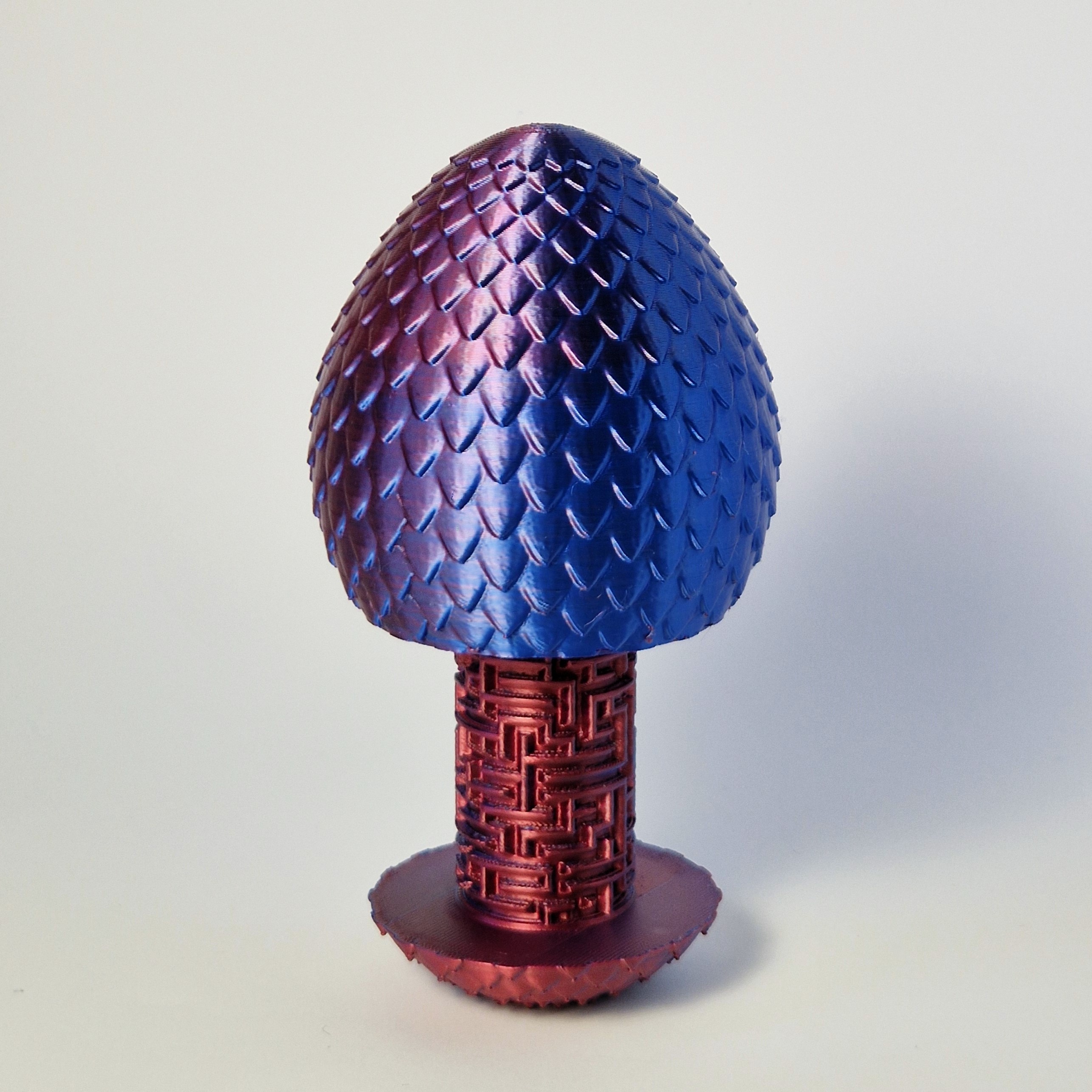 3D spausdintas drakono kiaušinis labirintas – galvosūkis ir dovana