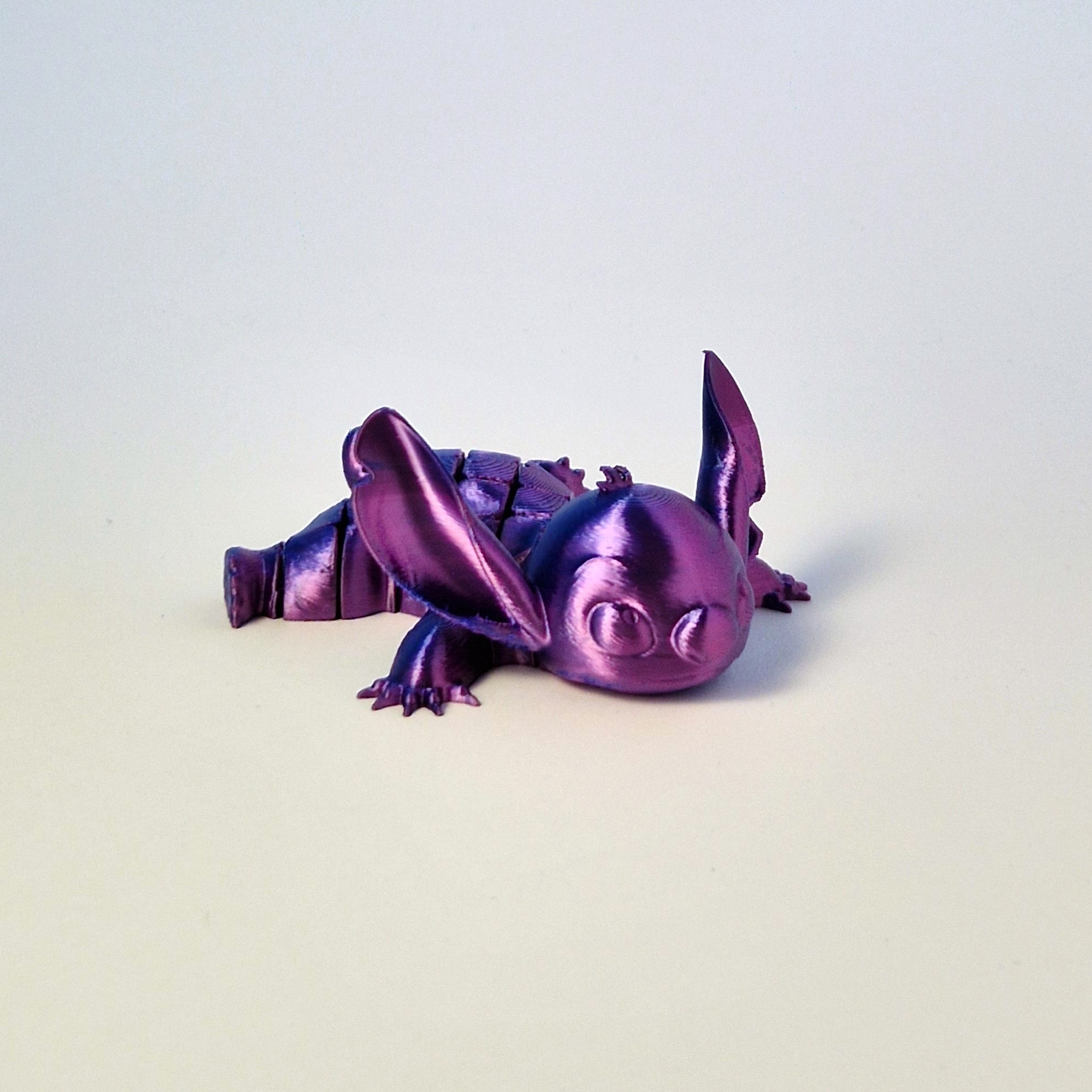 Judantis lankstus žaislas – 3D spausdintas fidget ateiviukas (dovana vaikams)