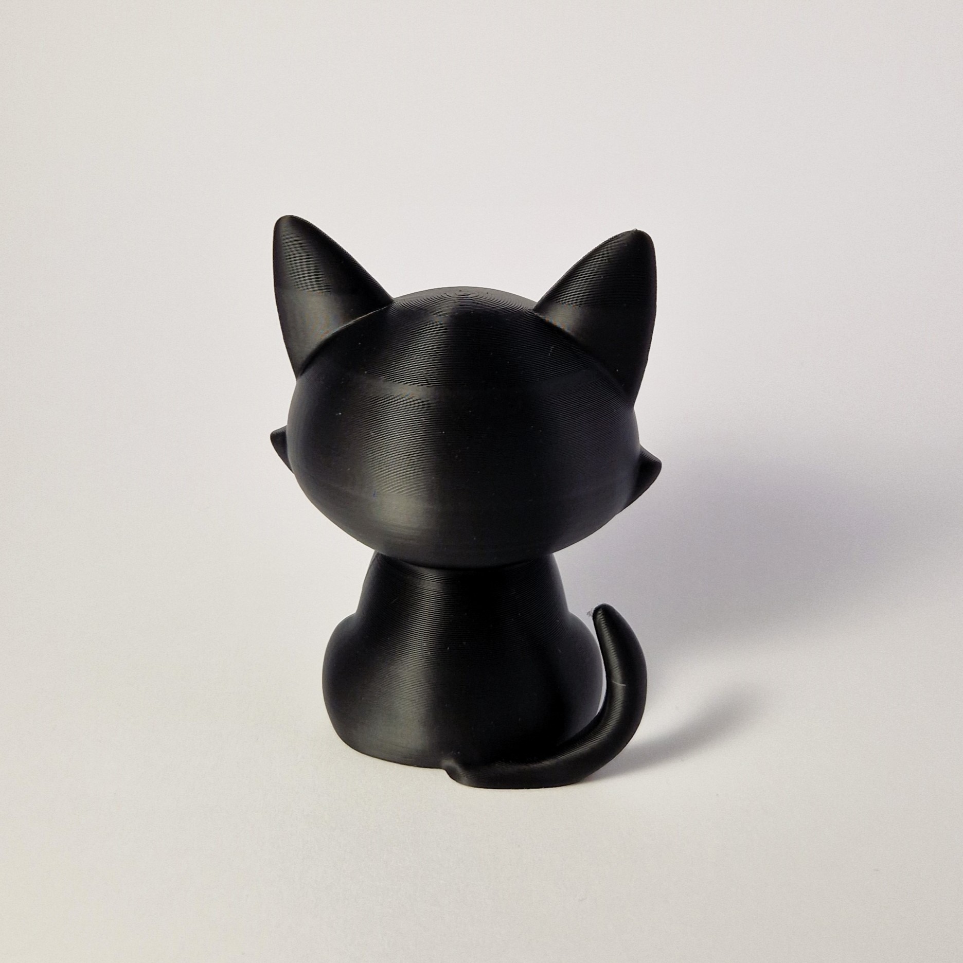 Juodas katinas – 3D žaislas su judančiomis akimis
