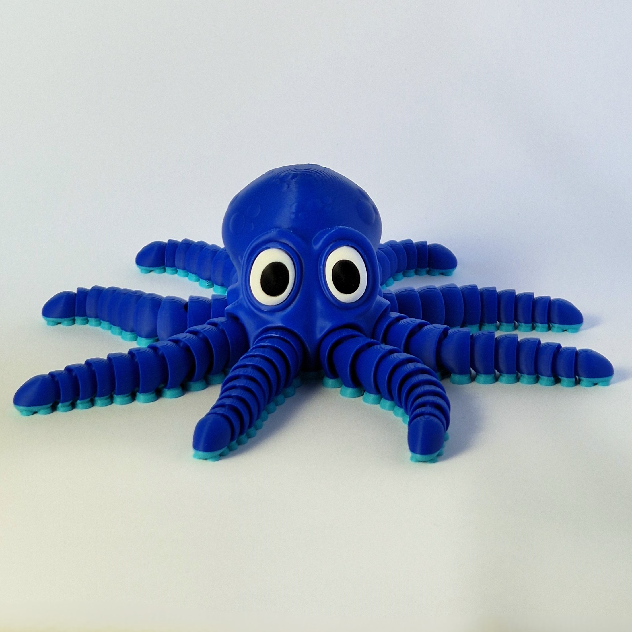 Lankstus 3D spausdintas aštunkojis – fidget žaislas ir dekoracija